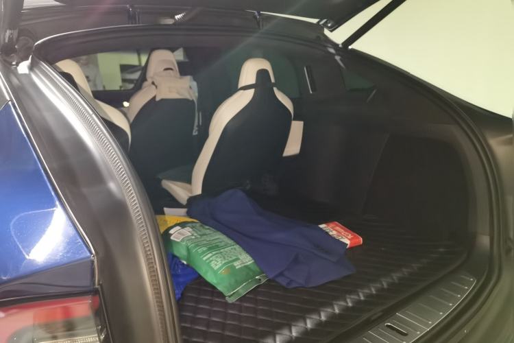 Used Tesla Model X 2017 X 100D Long Range Edition Trunk