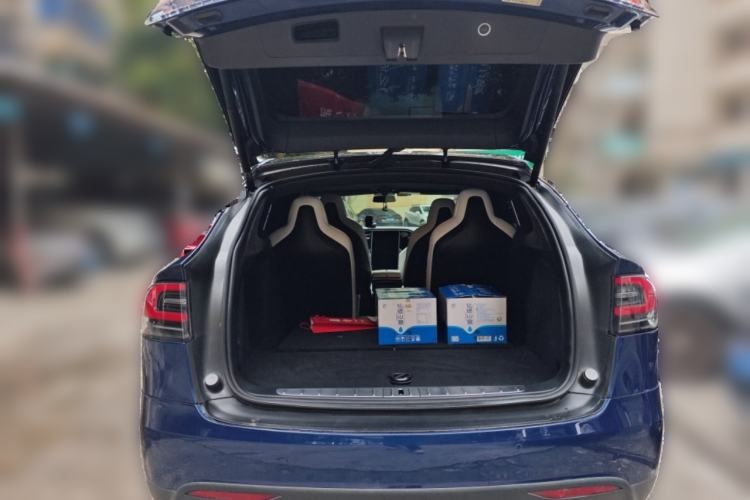 Used Tesla Model X 2017 X 100D Long Range Edition Trunk