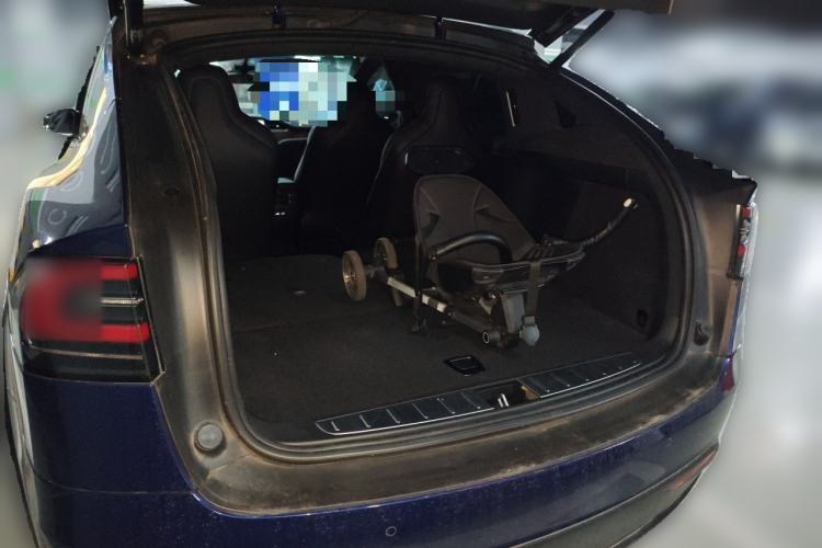Used Tesla Model X 2017 X 100D Long Range Edition Trunk
