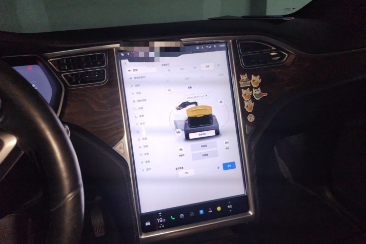Used Tesla Model X 2017 X 100D Long Range Edition Audio And AC Panel