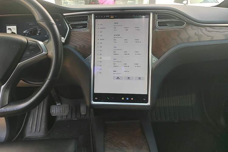 Used Tesla Model X 2017 X 100D Long Range Edition Audio And AC Panel