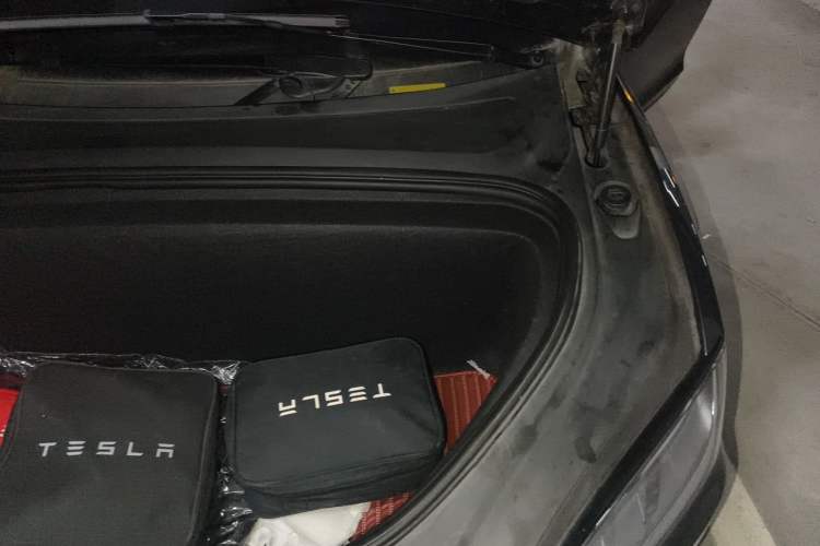 Used Tesla Model X 2017 X 100D Long Range Edition Engine Bay Left