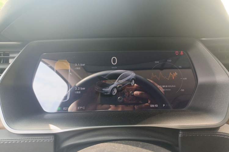 Used Tesla Model X 2017 X 100D Long Range Edition Instrument Cluster