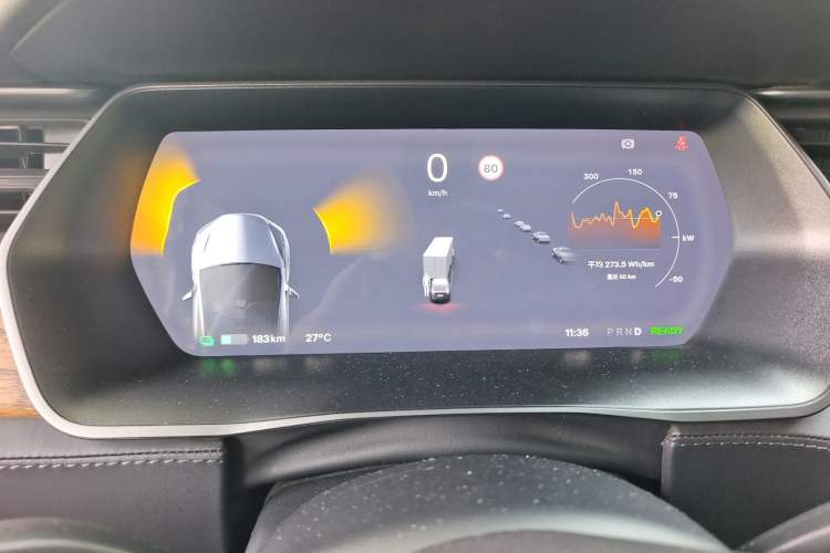 Used Tesla Model X 2017 X 100D Long Range Edition Instrument Cluster
