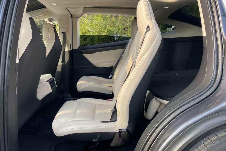 Used Tesla Model X 2017 X 100D Long Range Edition Left Rear Seat