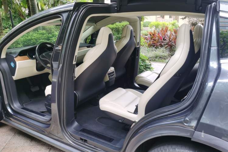 Used Tesla Model X 2017 X 100D Long Range Edition Left Rear Seat