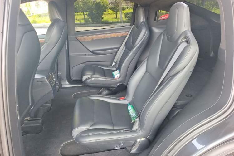 Used Tesla Model X 2017 X 100D Long Range Edition Left Rear Seat