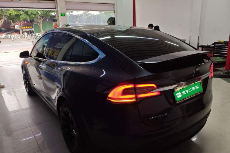 Used Tesla Model X 2017 X 100D Long Range Edition Rear Left 45 Deg