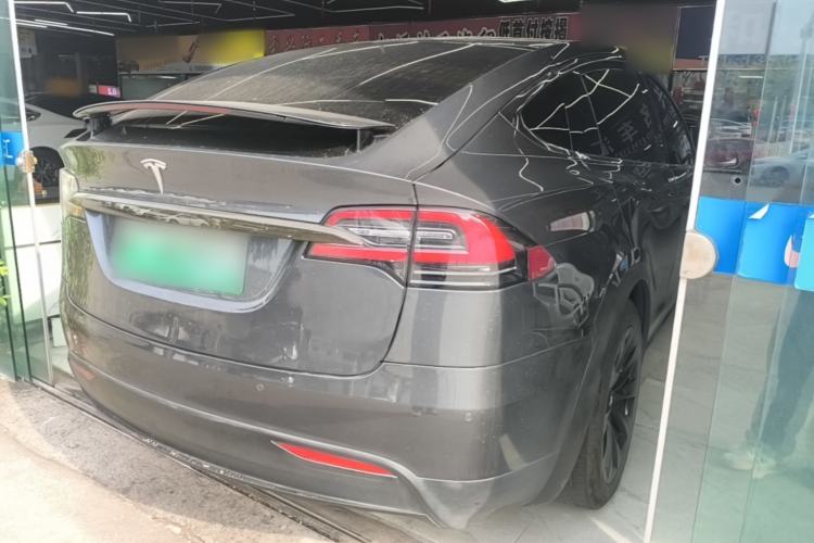 Used Tesla Model X 2017 X 100D Long Range Edition Rear Right 45 Deg