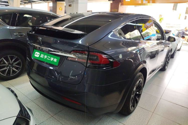 Used Tesla Model X 2017 X 100D Long Range Edition Rear Right 45 Deg
