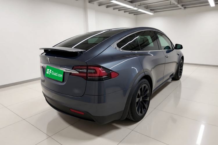 Used Tesla Model X 2017 X 100D Long Range Edition Rear Right 45 Deg