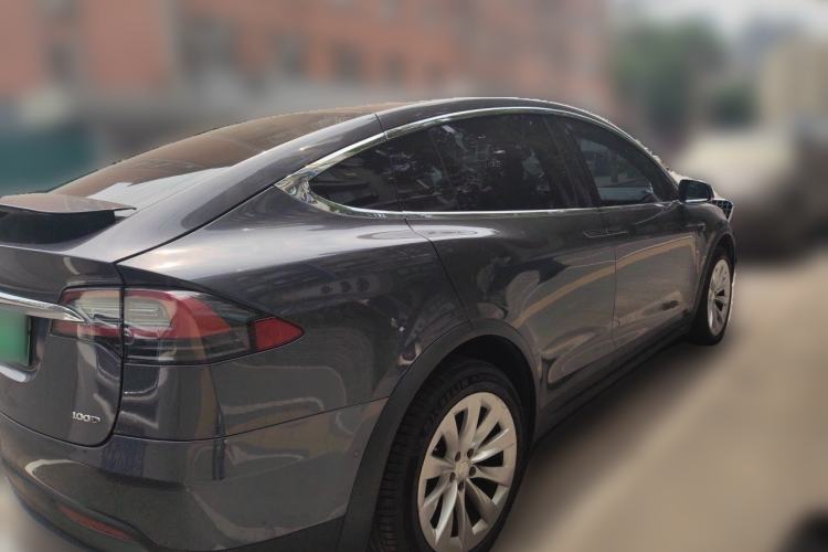 Used Tesla Model X 2017 X 100D Long Range Edition Rear Right 45 Deg
