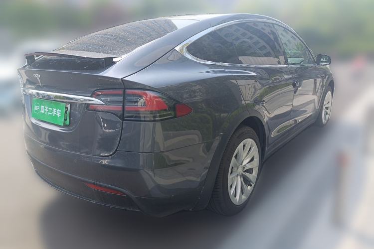 Used Tesla Model X 2017 X 100D Long Range Edition Rear Right 45 Deg