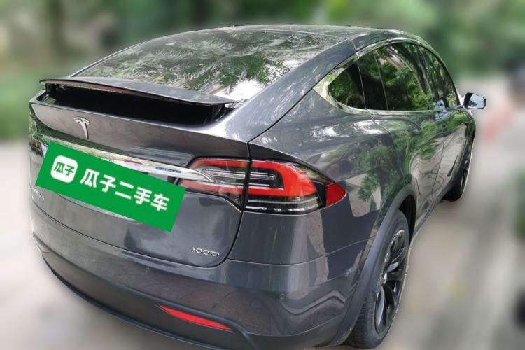 Used Tesla Model X 2017 X 100D Long Range Edition Rear Right 45 Deg