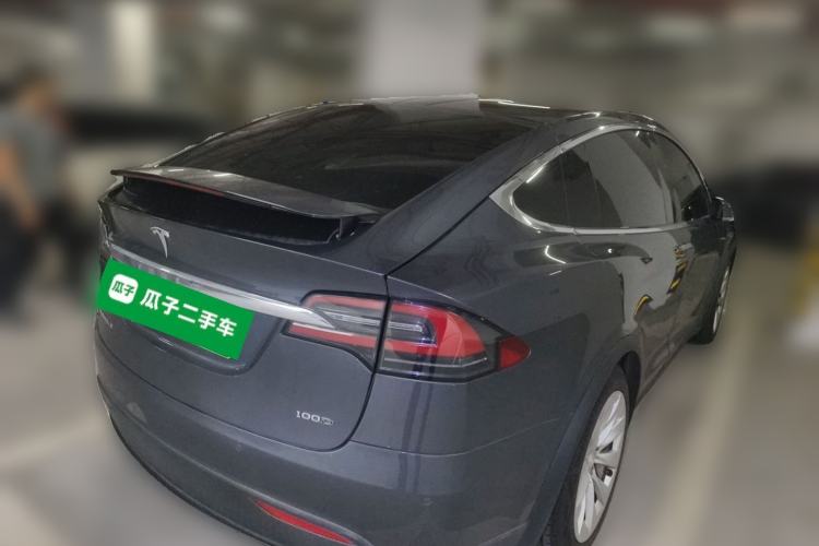 Used Tesla Model X 2017 X 100D Long Range Edition Rear Right 45 Deg