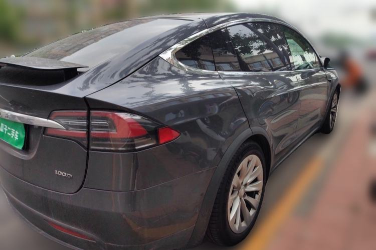 Used Tesla Model X 2017 X 100D Long Range Edition Rear Right 45 Deg