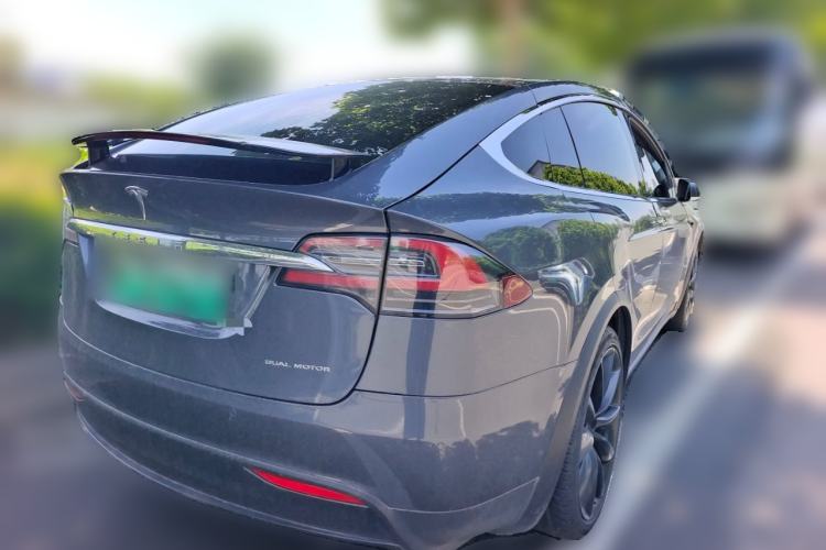 Used Tesla Model X 2017 X 100D Long Range Edition Rear Right 45 Deg