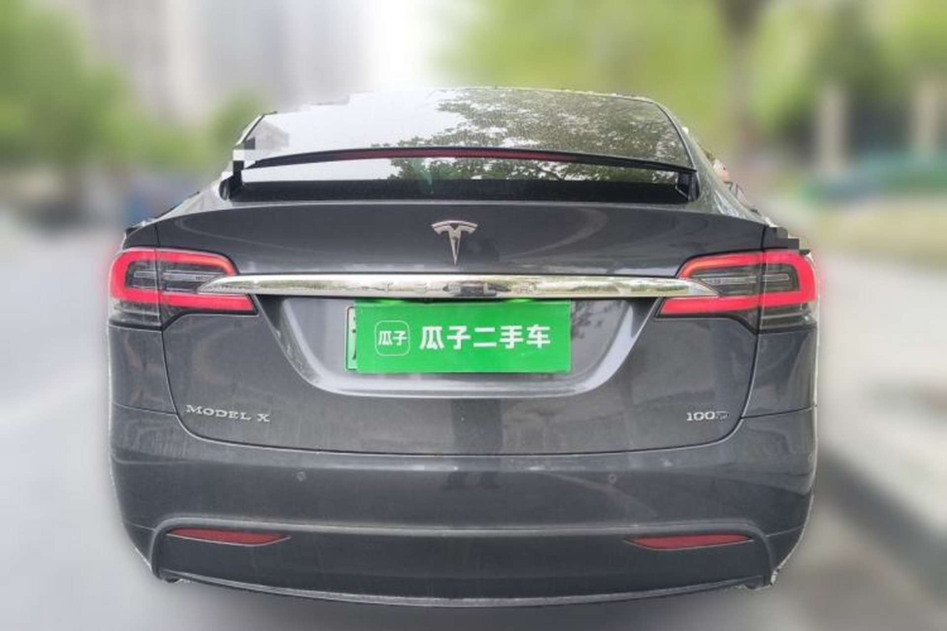 Used Tesla Model X 2017 X 100D Long Range Edition Rear