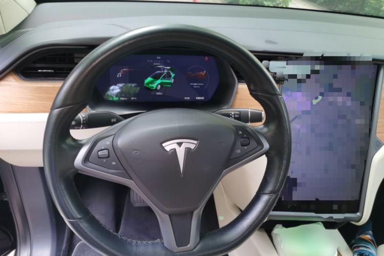 Used Tesla Model X 2017 X 100D Long Range Edition Steering Wheel