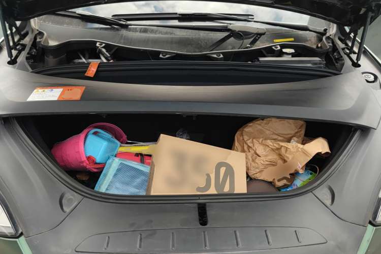 Used Tesla Model X 2017 X 100D Long Range Edition Engine Bay
