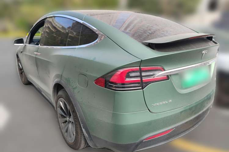 Used Tesla Model X 2017 X 100D Long Range Edition Rear Left 45 Deg