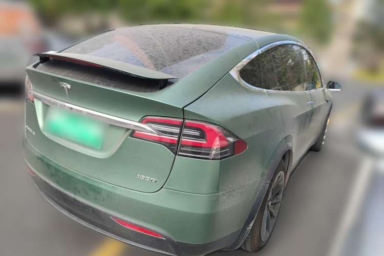 Used Tesla Model X 2017 X 100D Long Range Edition Rear Right 45 Deg