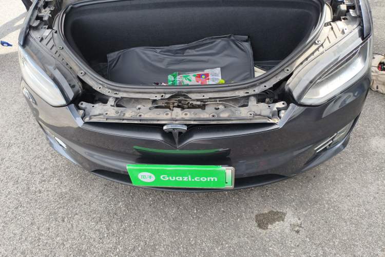Used Tesla Model X 2017 X 100D Long Range Edition Engine Bay