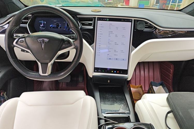 Used Tesla Model X 2017 X 100D Long Range Edition Center Console