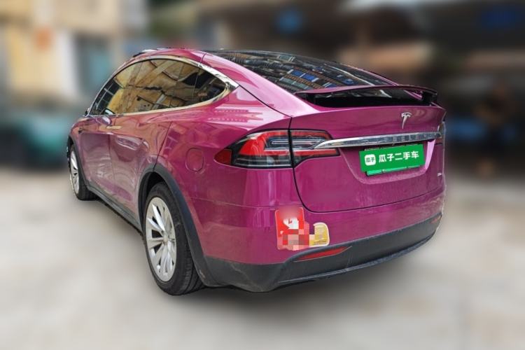 Used Tesla Model X 2017 X 100D Long Range Edition Rear Left 45 Deg