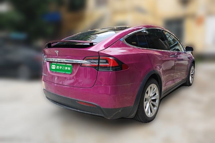 Used Tesla Model X 2017 X 100D Long Range Edition Rear Right 45 Deg