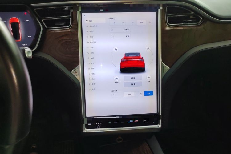 Used Tesla Model X 2017 X 100D Long Range Edition Audio And AC Panel