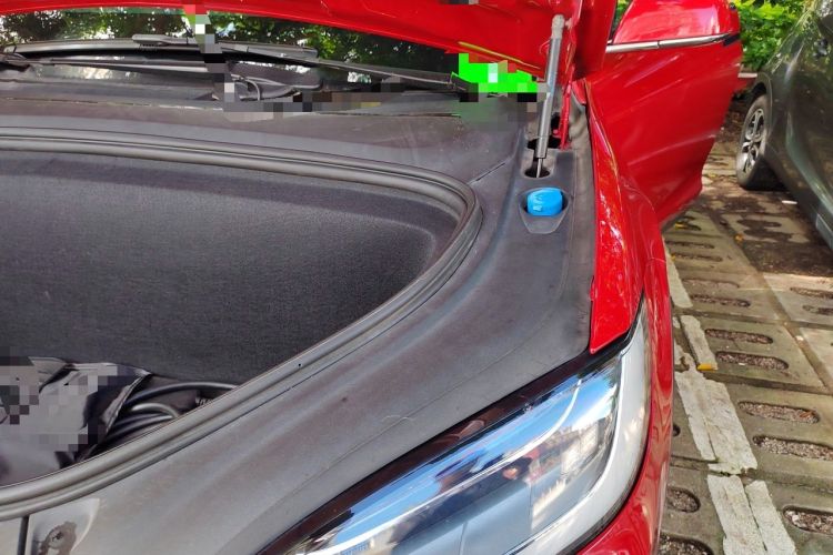 Used Tesla Model X 2017 X 100D Long Range Edition Engine Bay Left