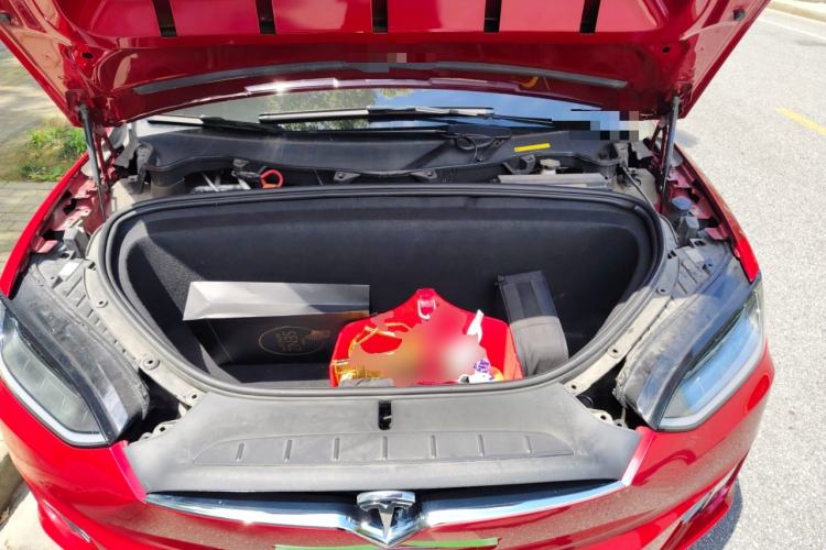 Used Tesla Model X 2017 X 100D Long Range Edition Engine Bay