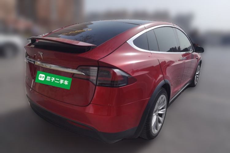 Used Tesla Model X 2017 X 100D Long Range Edition Rear Right 45 Deg