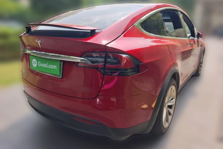 Used Tesla Model X 2017 X 100D Long Range Edition Rear Right 45 Deg