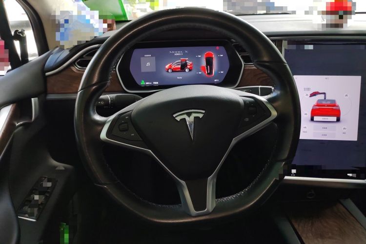 Used Tesla Model X 2017 X 100D Long Range Edition Steering Wheel