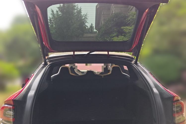 Used Tesla Model X 2017 X 100D Long Range Edition Trunk