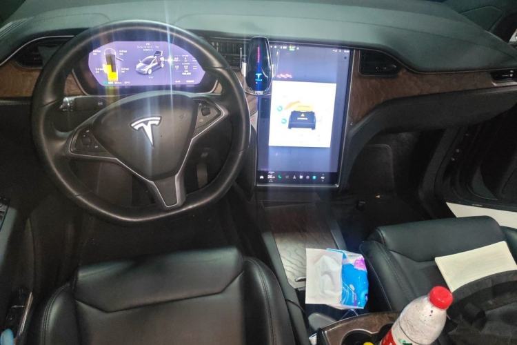 Used Tesla Model X 2017 X 100D Long Range Edition Center Console