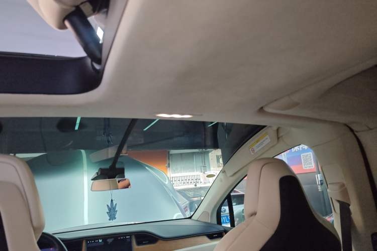 Used Tesla Model X 2017 X 100D Long Range Edition Headliner