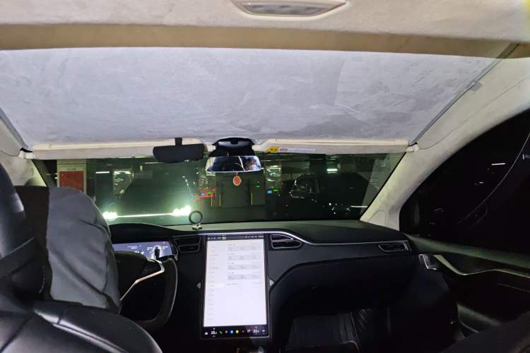 Used Tesla Model X 2017 X 100D Long Range Edition Headliner