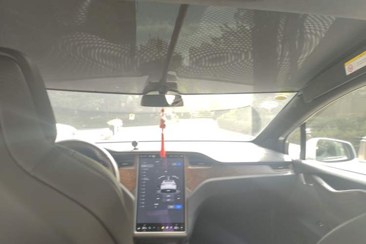 Used Tesla Model X 2017 X 100D Long Range Edition Headliner