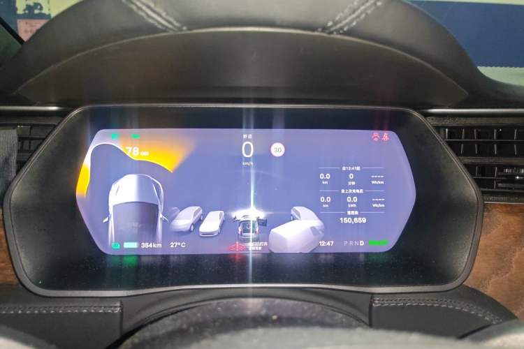 Used Tesla Model X 2017 X 100D Long Range Edition Instrument Cluster