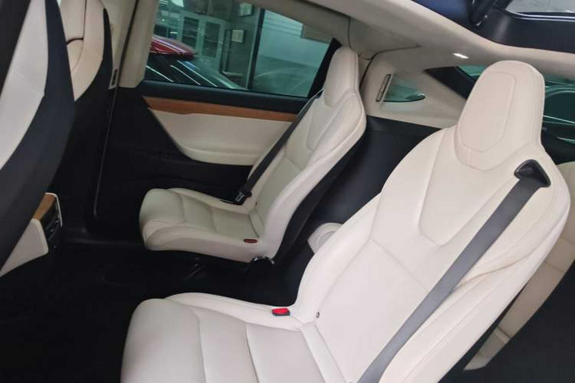 Used Tesla Model X 2017 X 100D Long Range Edition Left Rear Seat