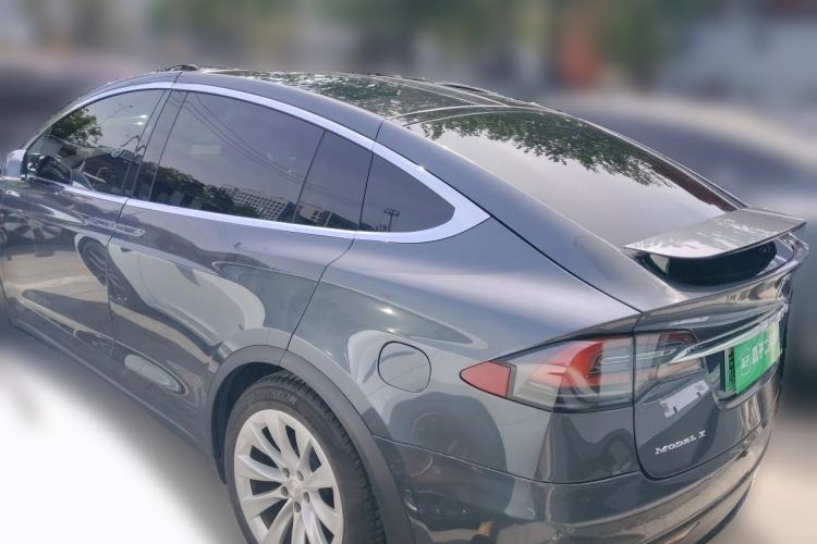 Used Tesla Model X 2017 X 100D Long Range Edition Rear Left 45 Deg