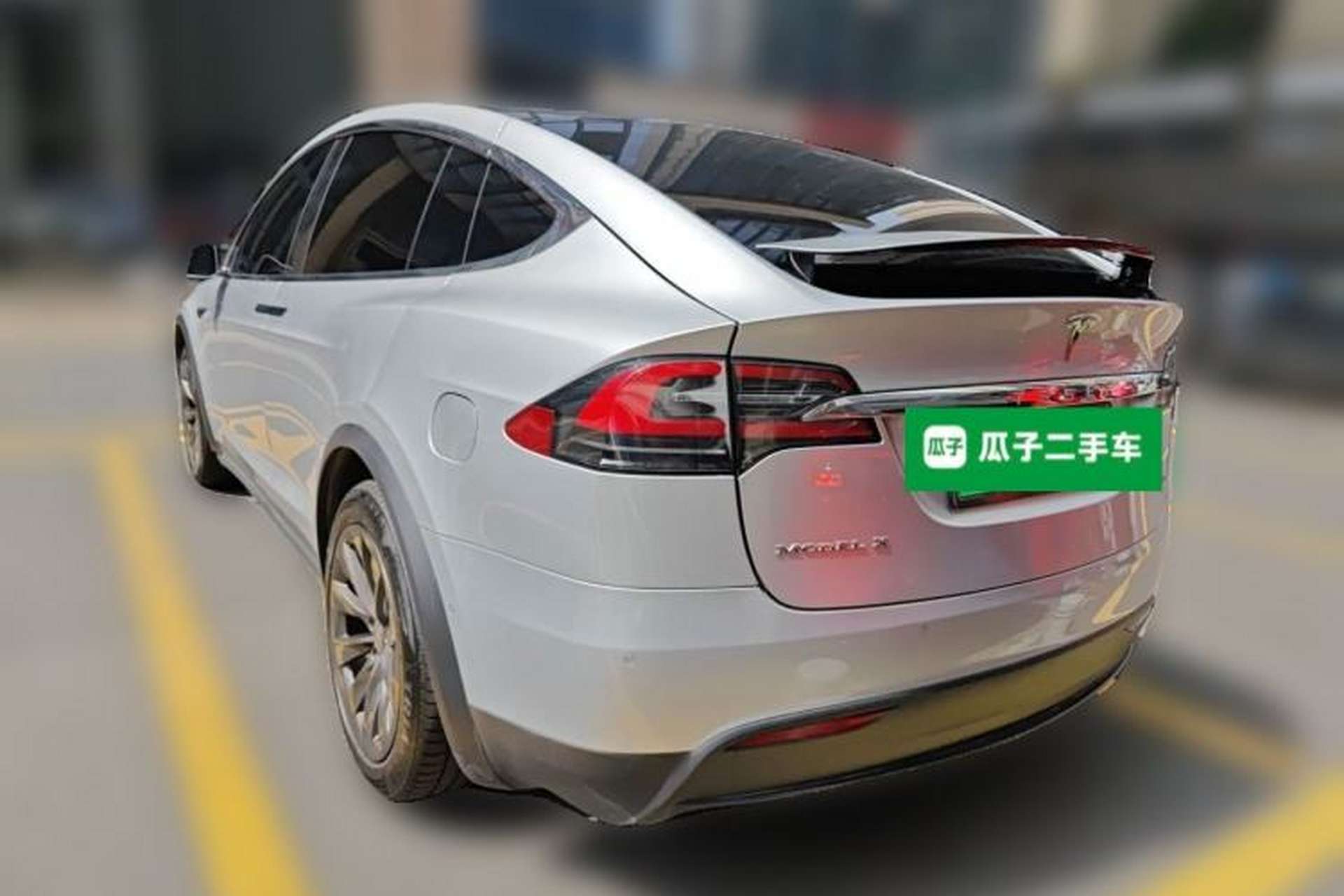 Used Tesla Model X 2017 X 100D Long Range Edition Rear Left 45 Deg