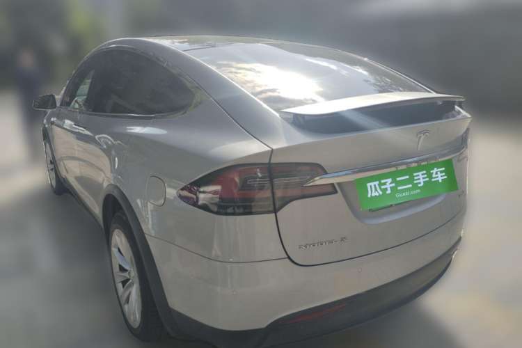 Used Tesla Model X 2017 X 100D Long Range Edition Rear Left 45 Deg