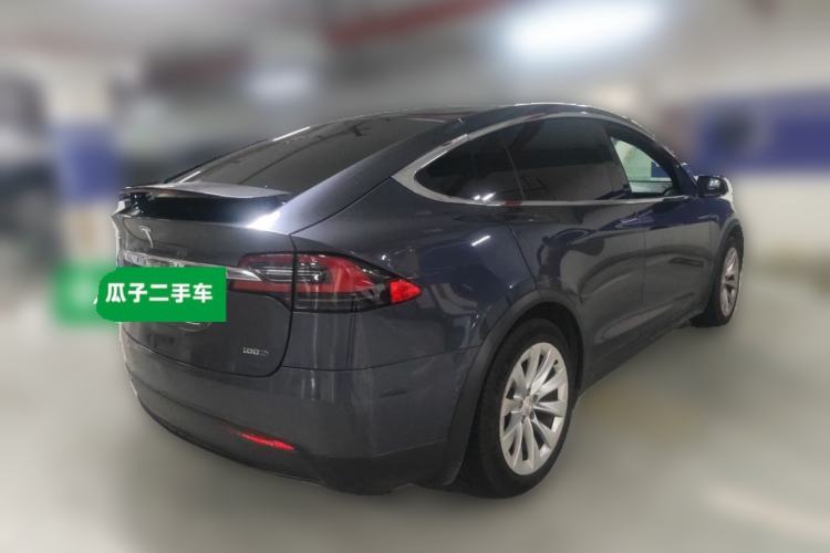 Used Tesla Model X 2017 X 100D Long Range Edition Rear Right 45 Deg