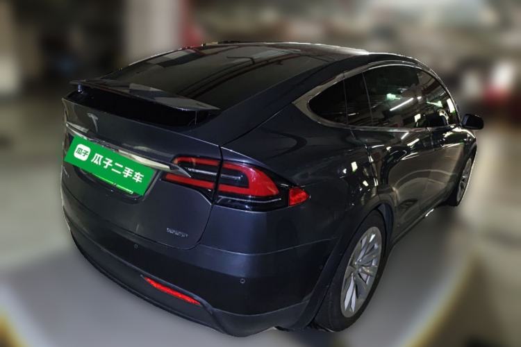 Used Tesla Model X 2017 X 100D Long Range Edition Rear Right 45 Deg