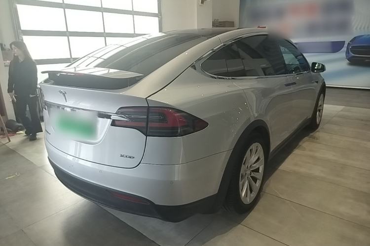 Used Tesla Model X 2017 X 100D Long Range Edition Rear Right 45 Deg