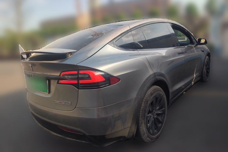 Used Tesla Model X 2017 X 100D Long Range Edition Rear Right 45 Deg